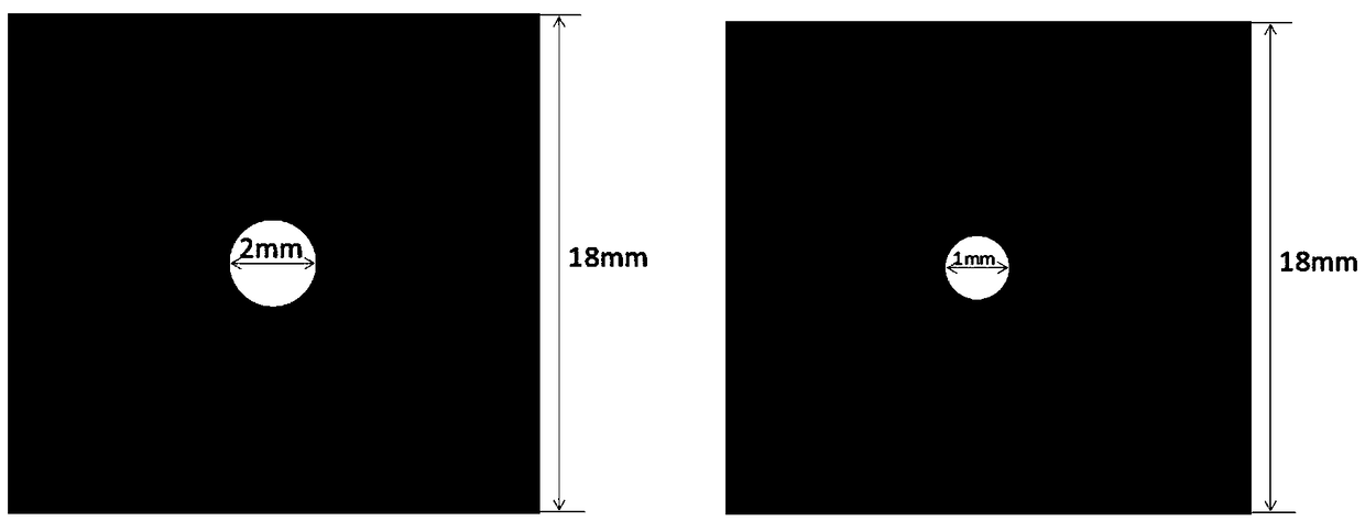 Method and device for excimer laser processing tapered micropores