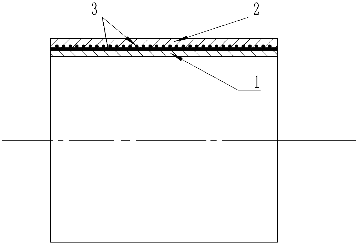 Wear-resistant steel skeleton plastic composite pipe and its manufacturing method and plastic composite mold