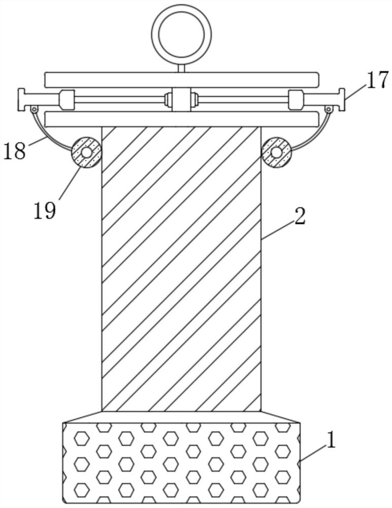 Folding wheel capable of automatically fixing core wire based on rotating speed