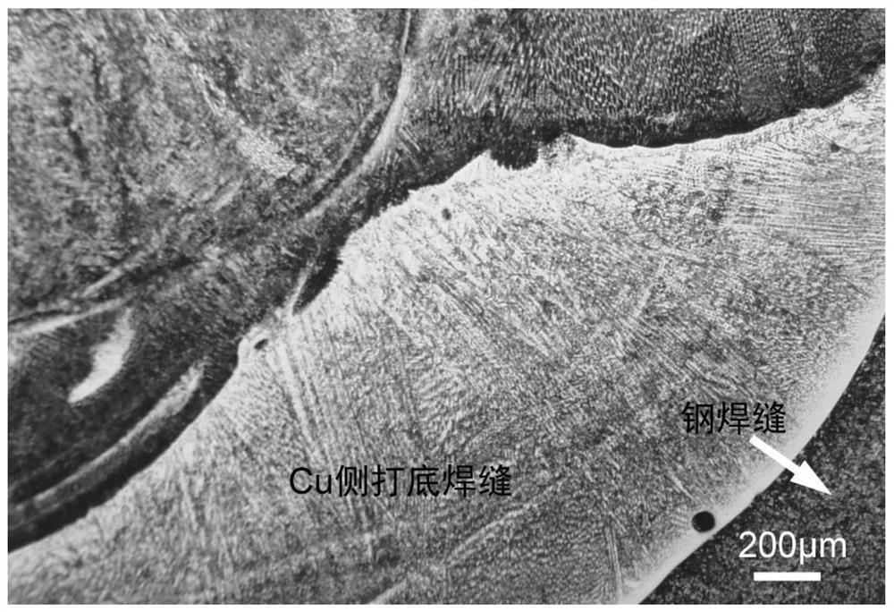 Welding wire for butt welding of thick multi-layer copper-steel composite board and preparation and welding method