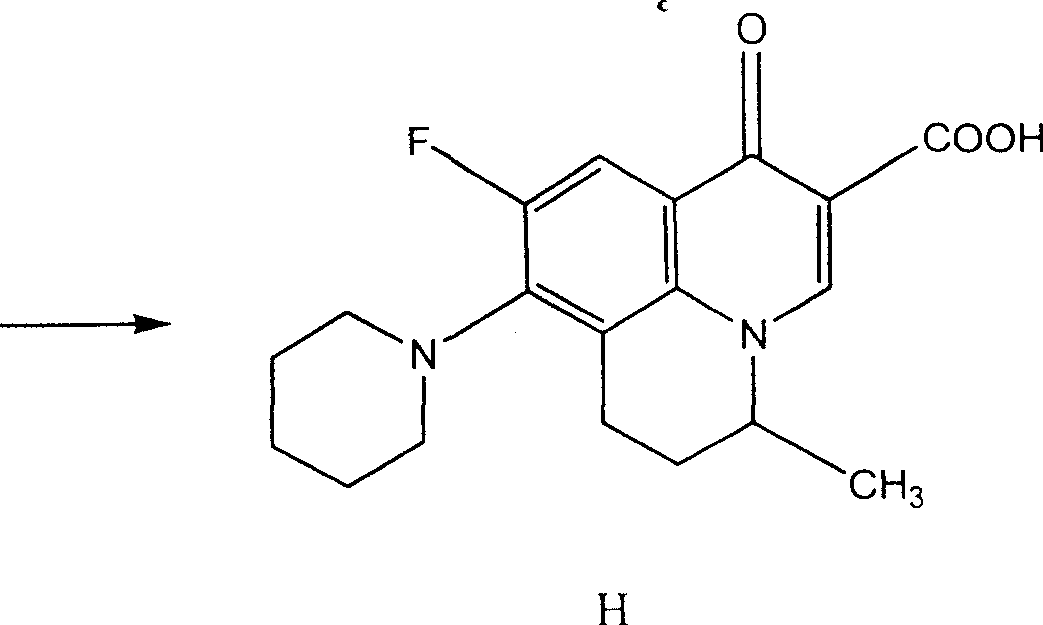 Preparing method of 8-bromo-5,6-difluoro-2-methylquinoline