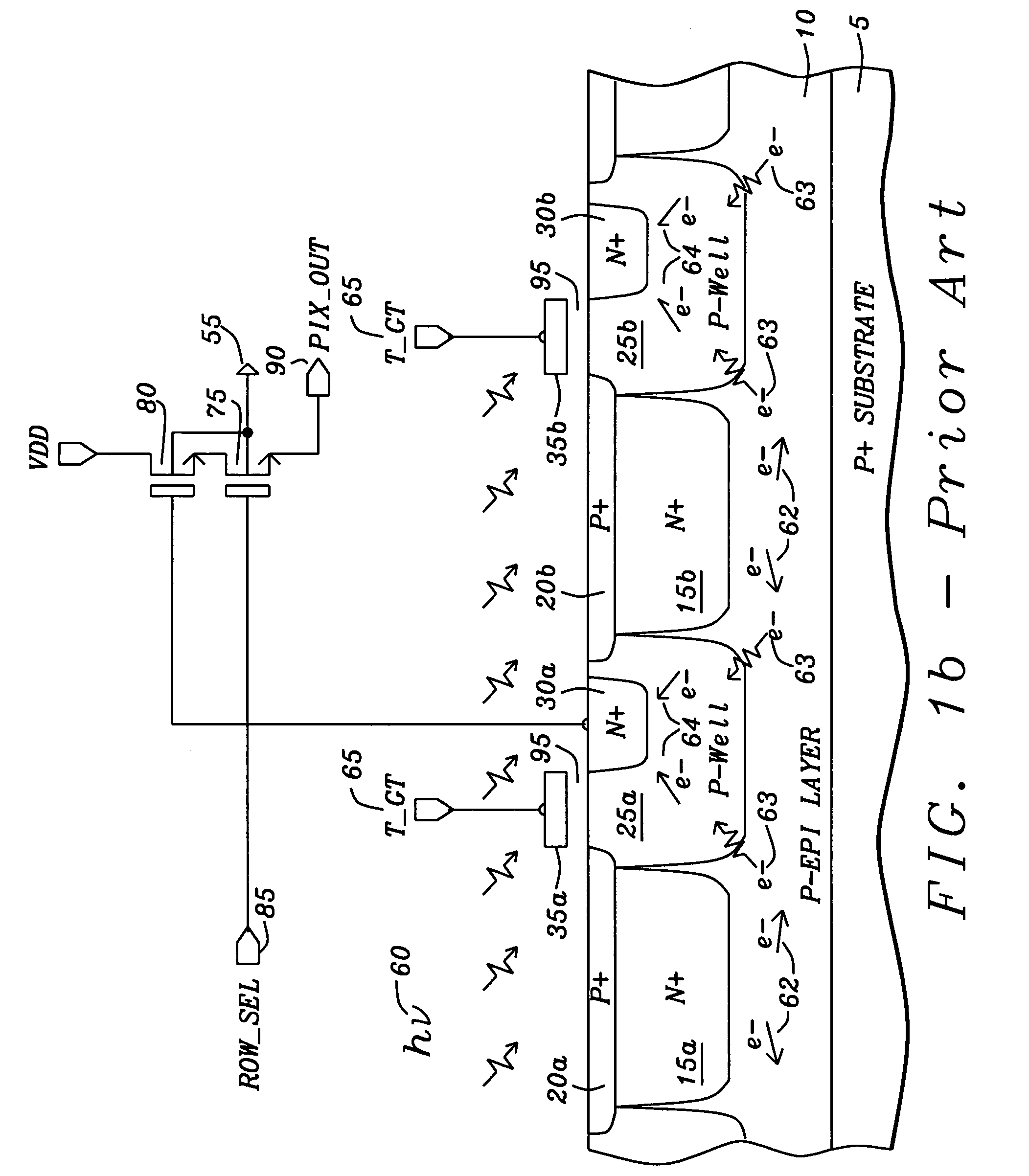 Pinned photodiode (PPD) pixel with high shutter rejection ratio for snapshot operating CMOS sensor