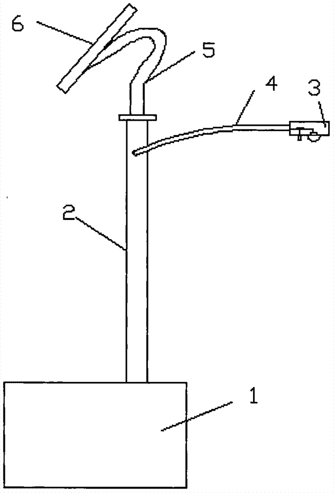 Graphene solar power generation system-based street lamp