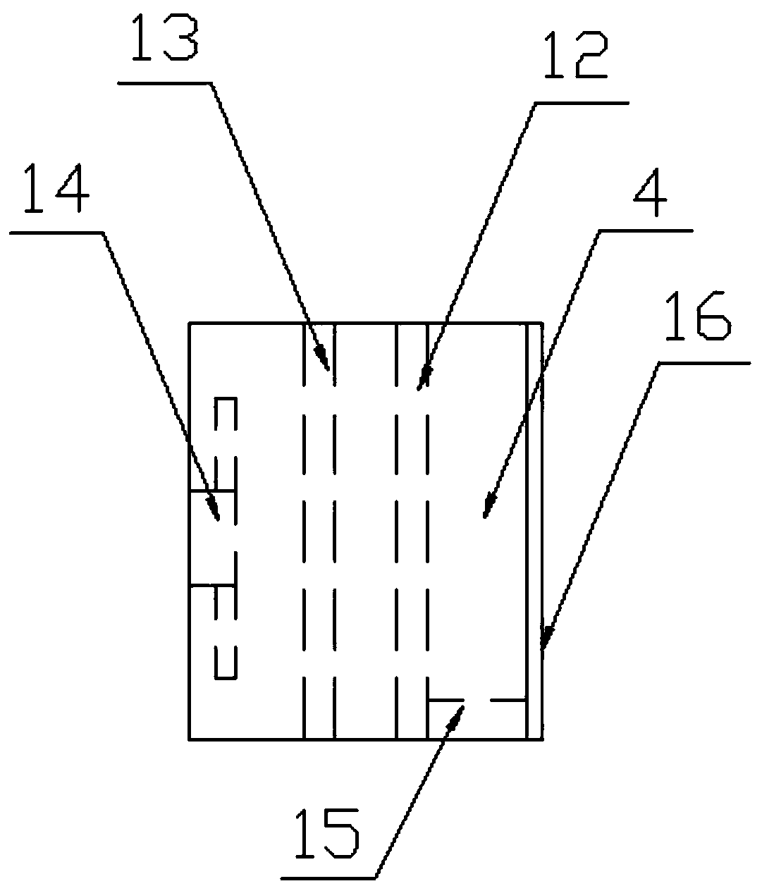 Lathe base with efficient damping performance