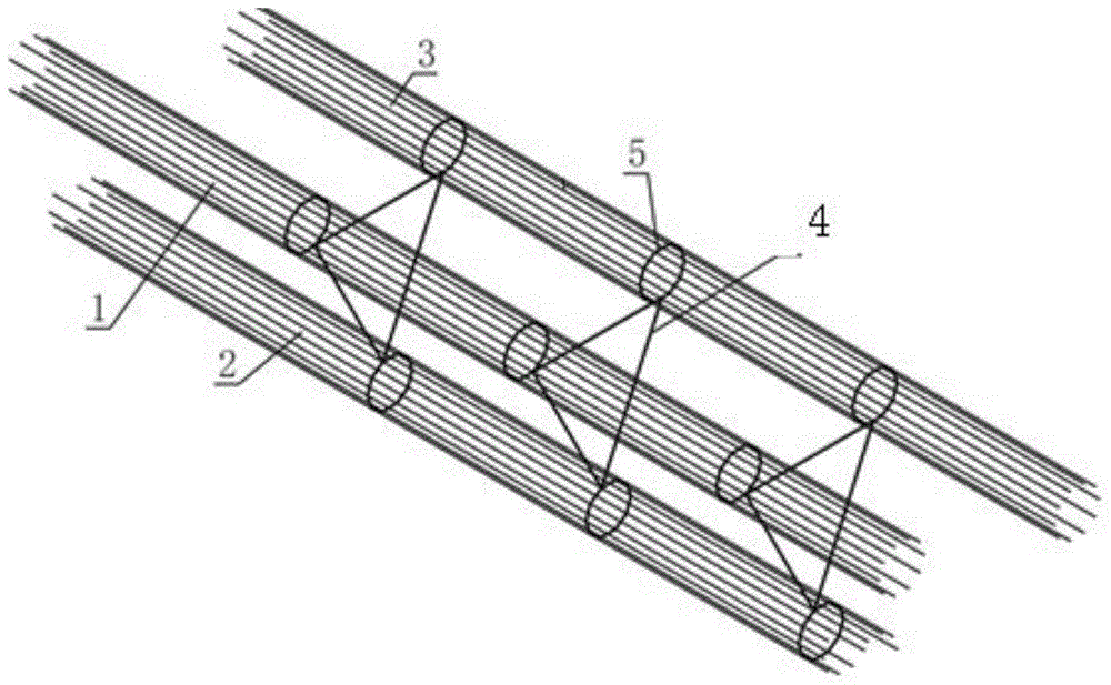 A 500kv compact transmission line interphase spacer installation method