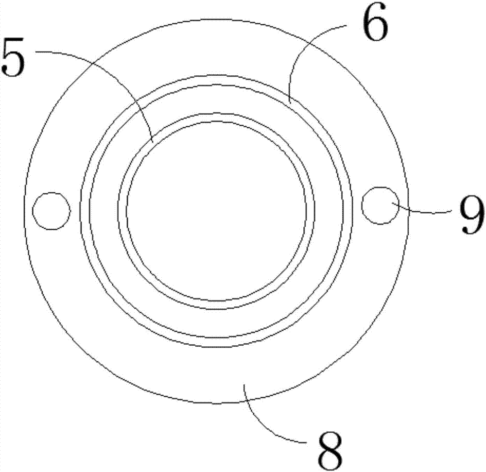 Explosion-proof device long in service life