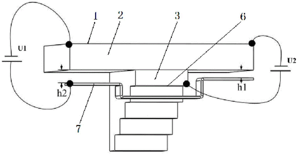 Graphene based waveguide path selector