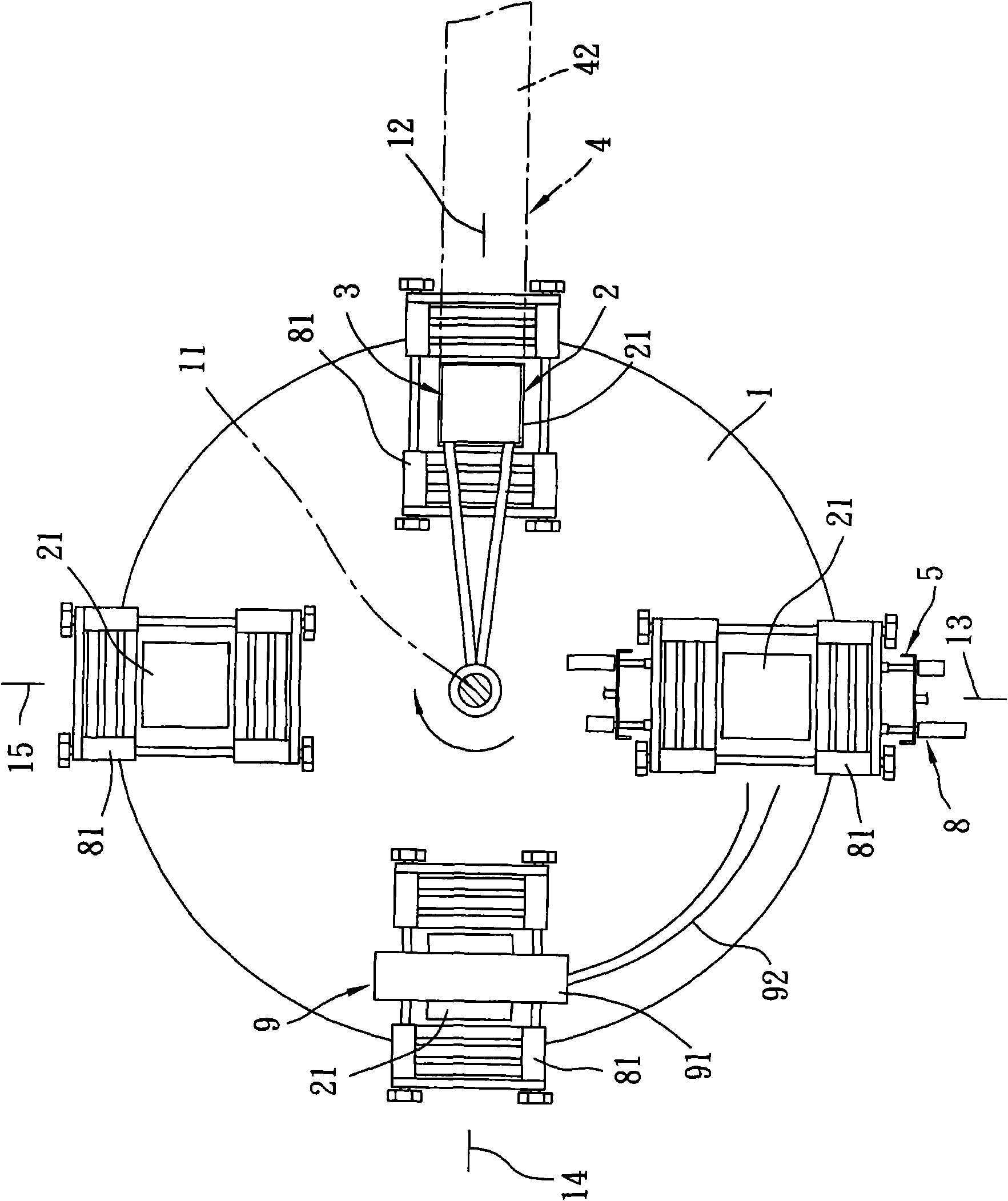 Material packaging machine