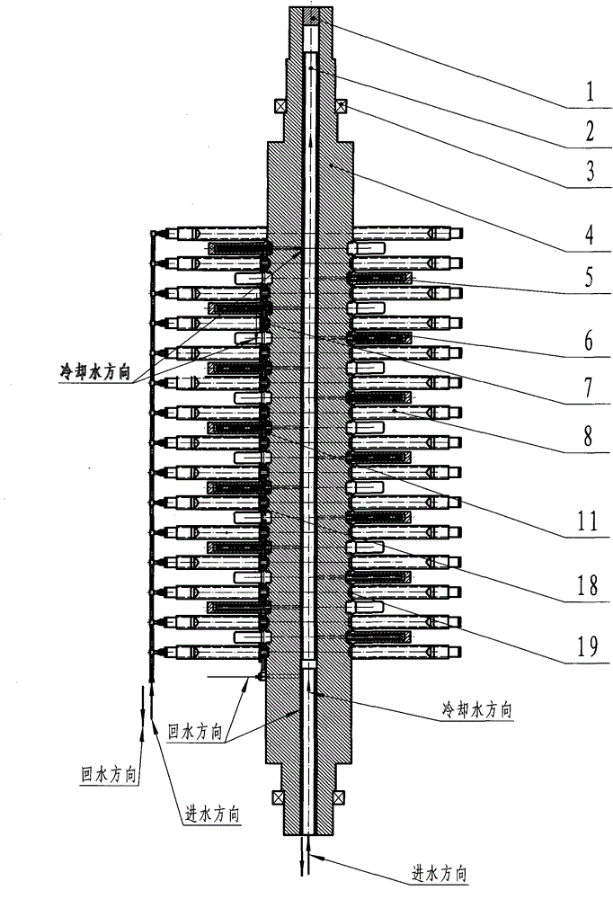 Tooth roller and grate of single-tooth roller crusher