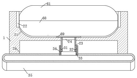 Cold compress instrument with pasting base