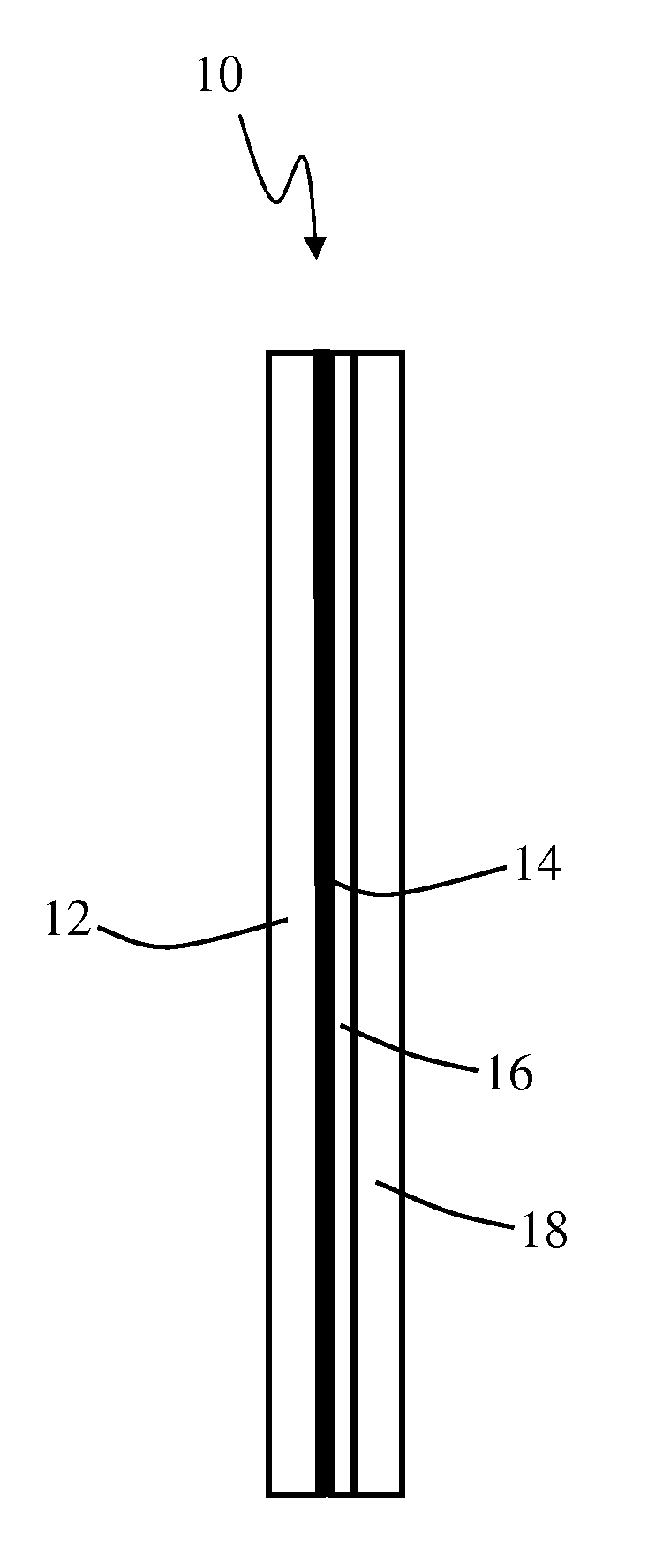 Thin film photovoltaic module with contoured deairing substrate