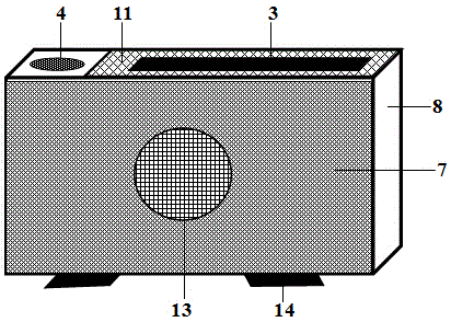 Small multifunctional air purifier