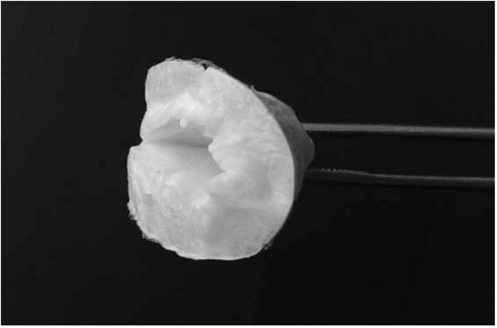 Method for preparing modified regenerated cellulose/alginate hemostatic composite material