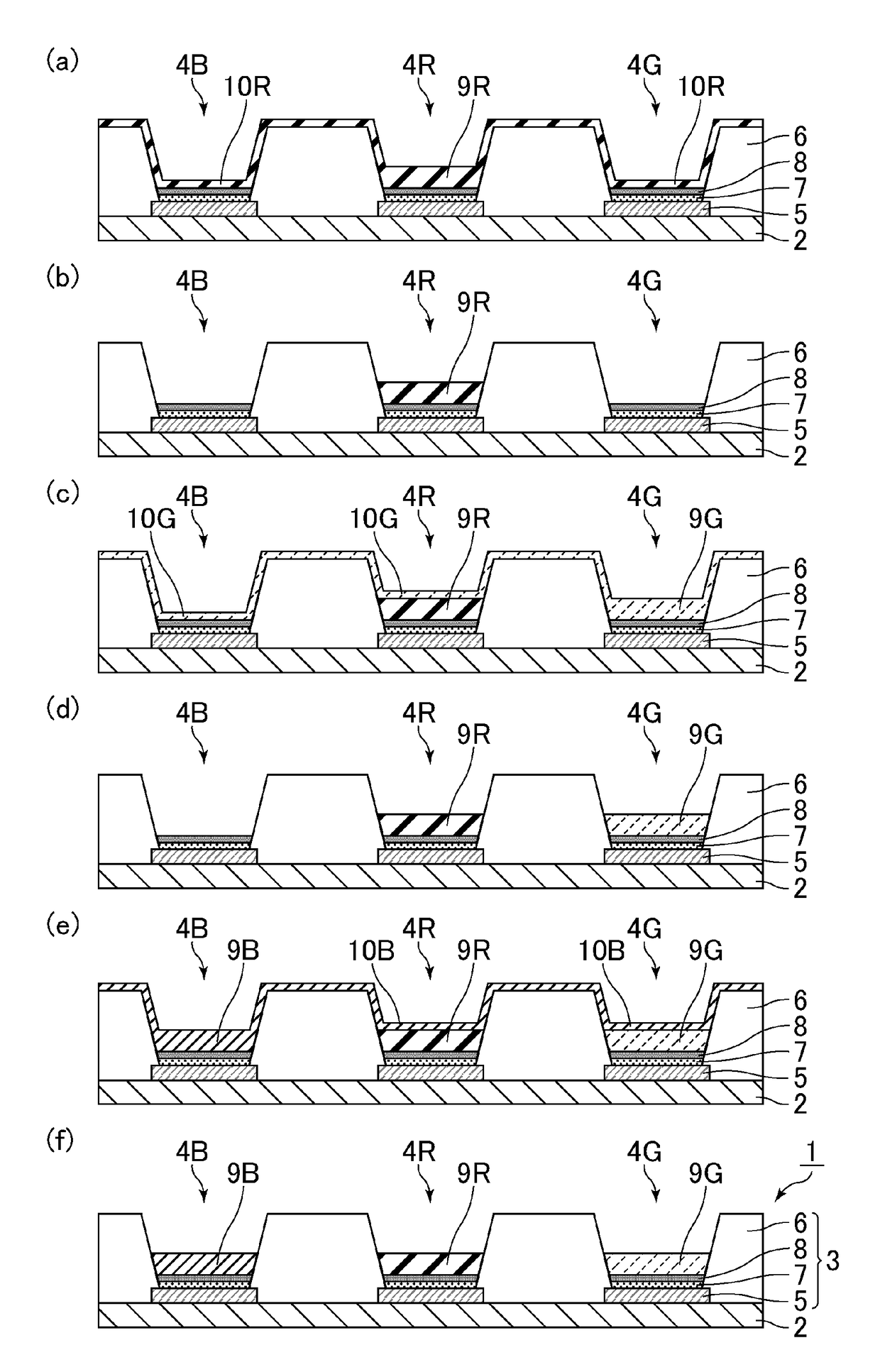 Method for producing organic electroluminescent display panel