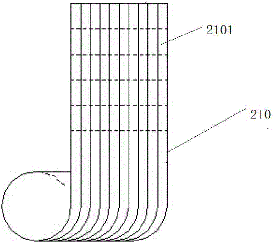 Ultra-large-diameter bamboo winding composite tube and manufacturing method thereof