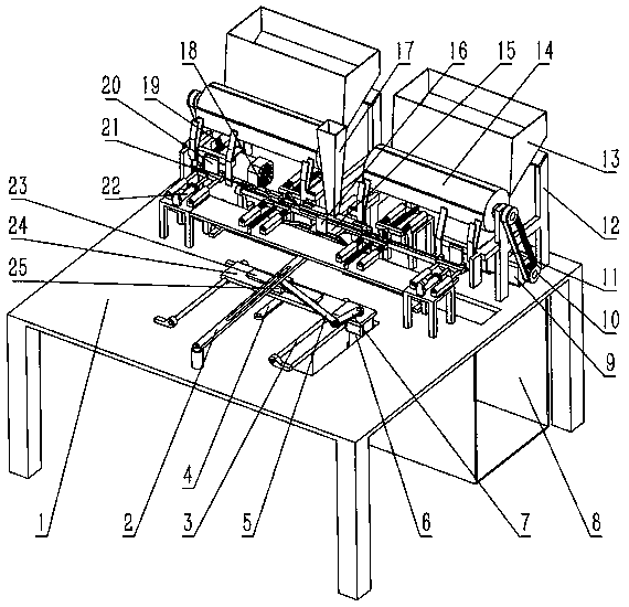 A meat food loading robot