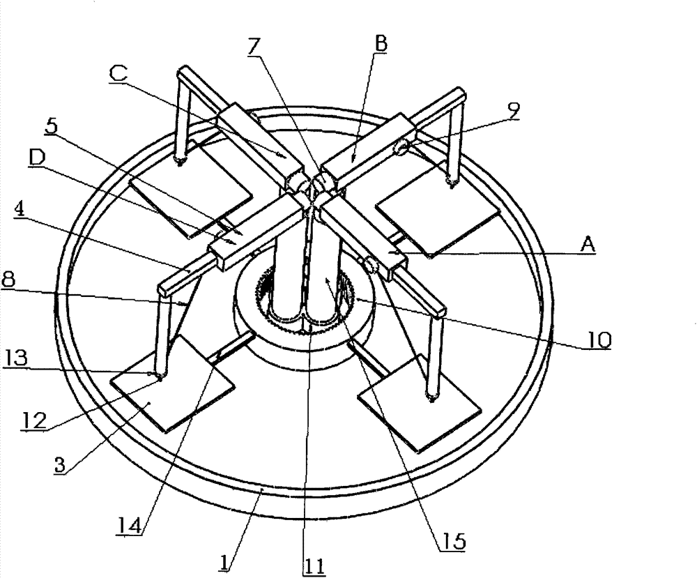 Multifunctional assembled 3D printing device and multifunctional assembled 3D printing method