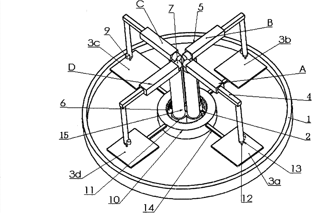 Multifunctional assembled 3D printing device and multifunctional assembled 3D printing method