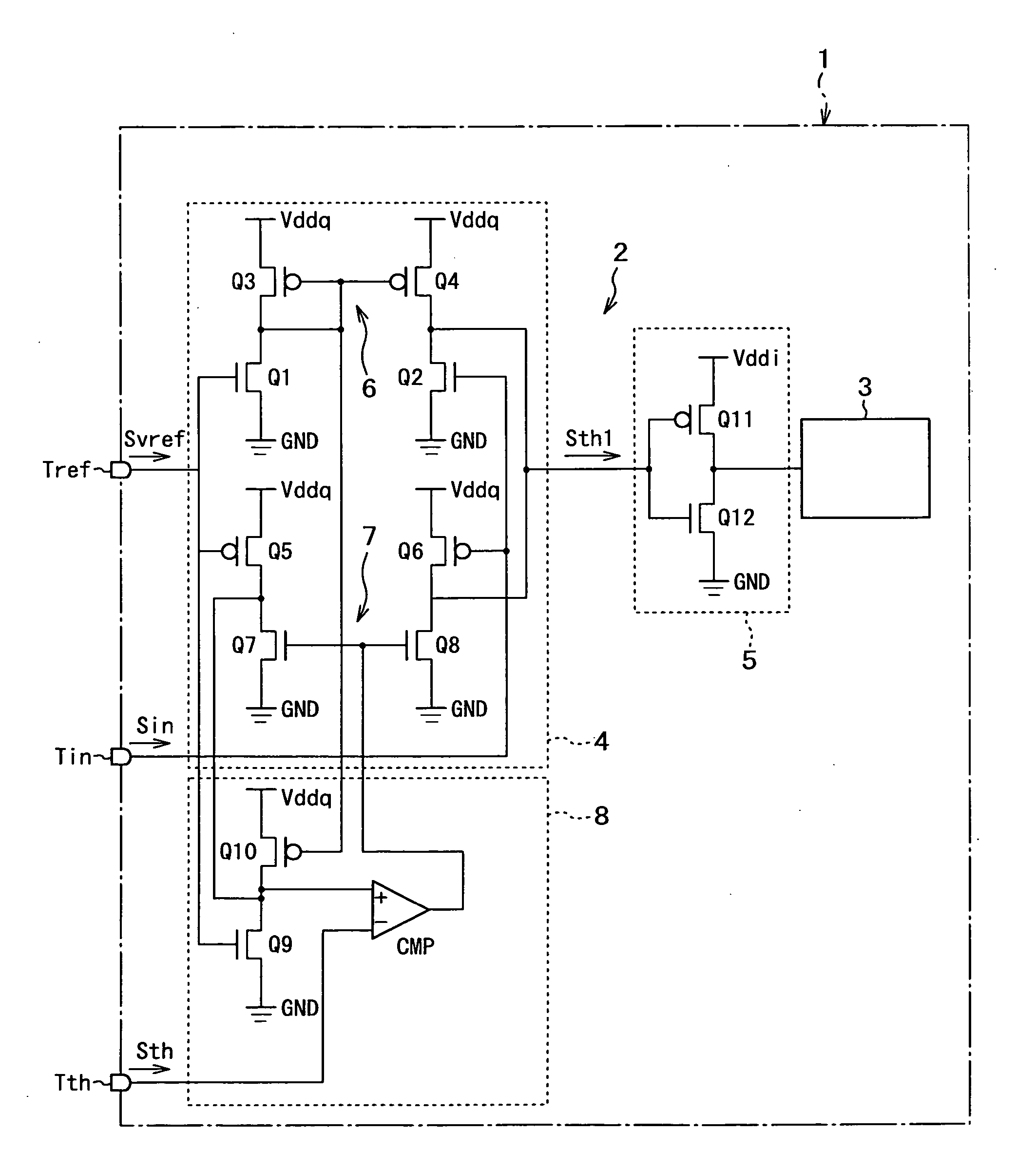 Input buffer circuit, and semiconductor apparatus having the same