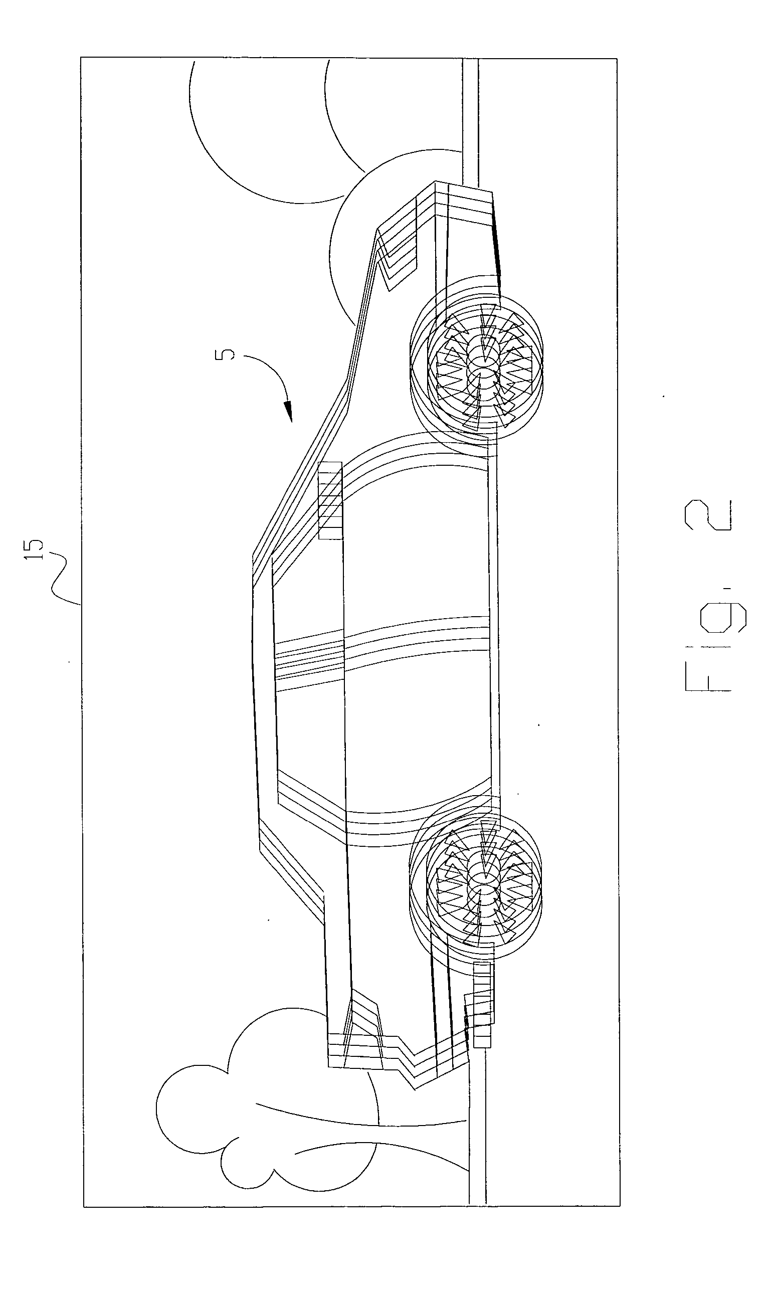 Measurement method using blurred images