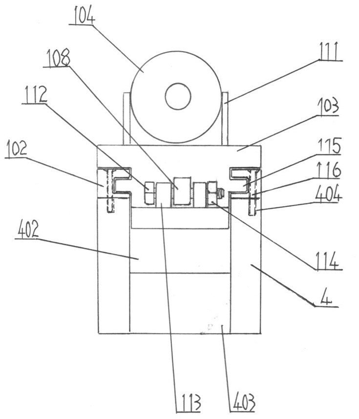 Improved device for pine pile non-disturbance enclosure construction and construction method thereof