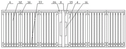 Line tightening device for overhead lines