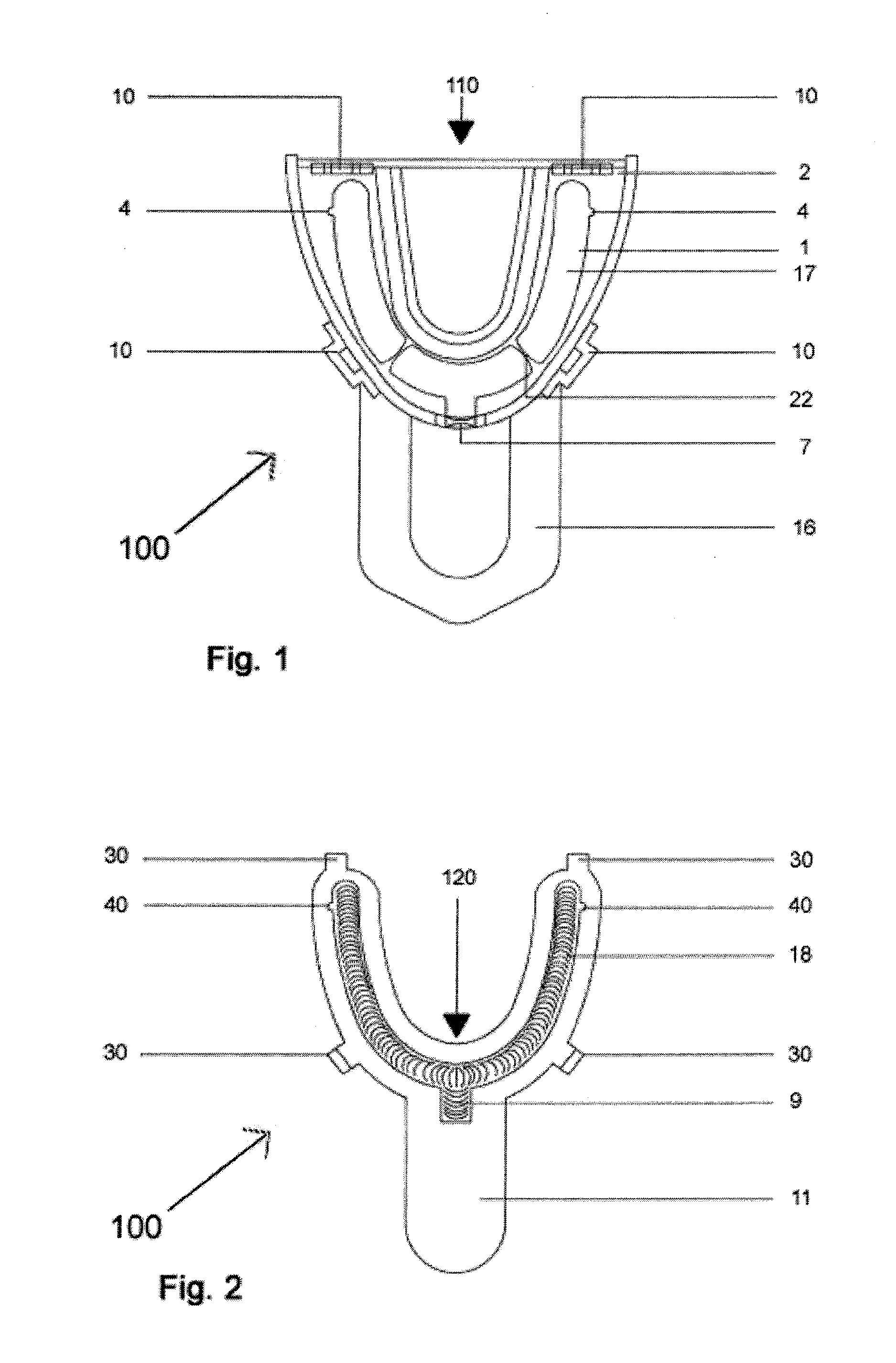 Apparatus for Producing Dental Impressions