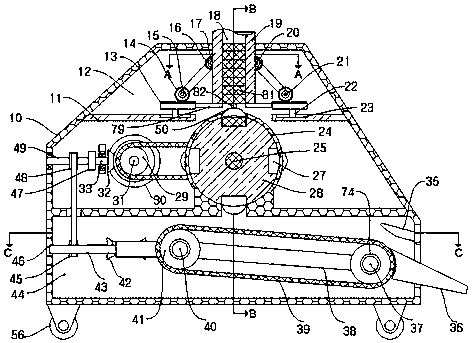 An automatic brick paving machine