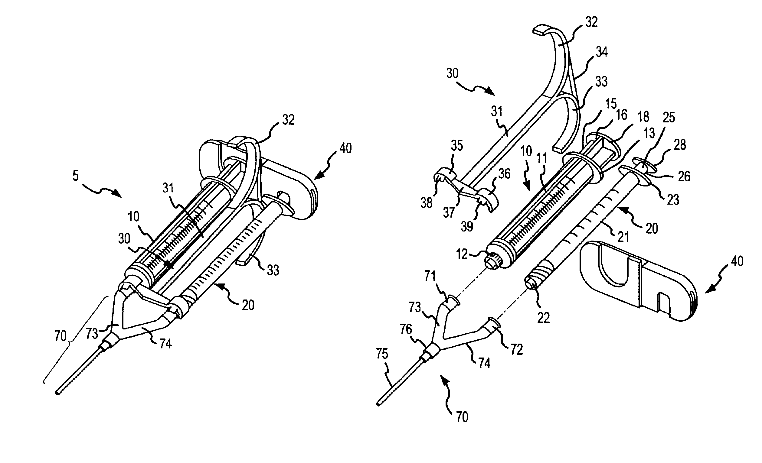 Multiple ratio fluid dispenser