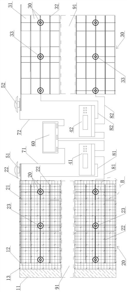 Synergistic mulching film laying method for photovoltaic power station and mulching film synergy detection system