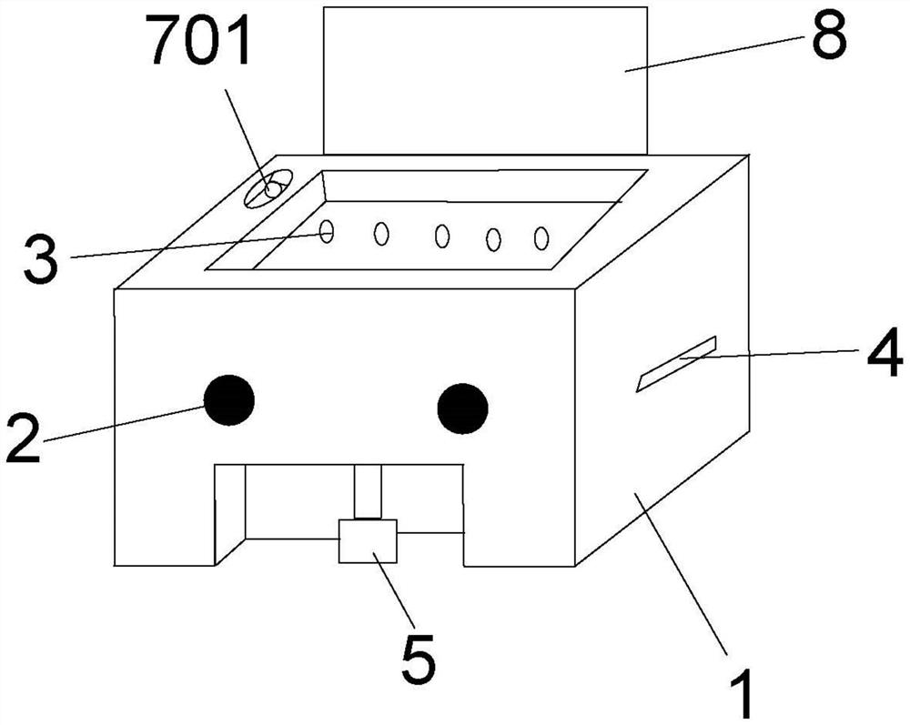 Automatic sperm morphological detection slide making device and method