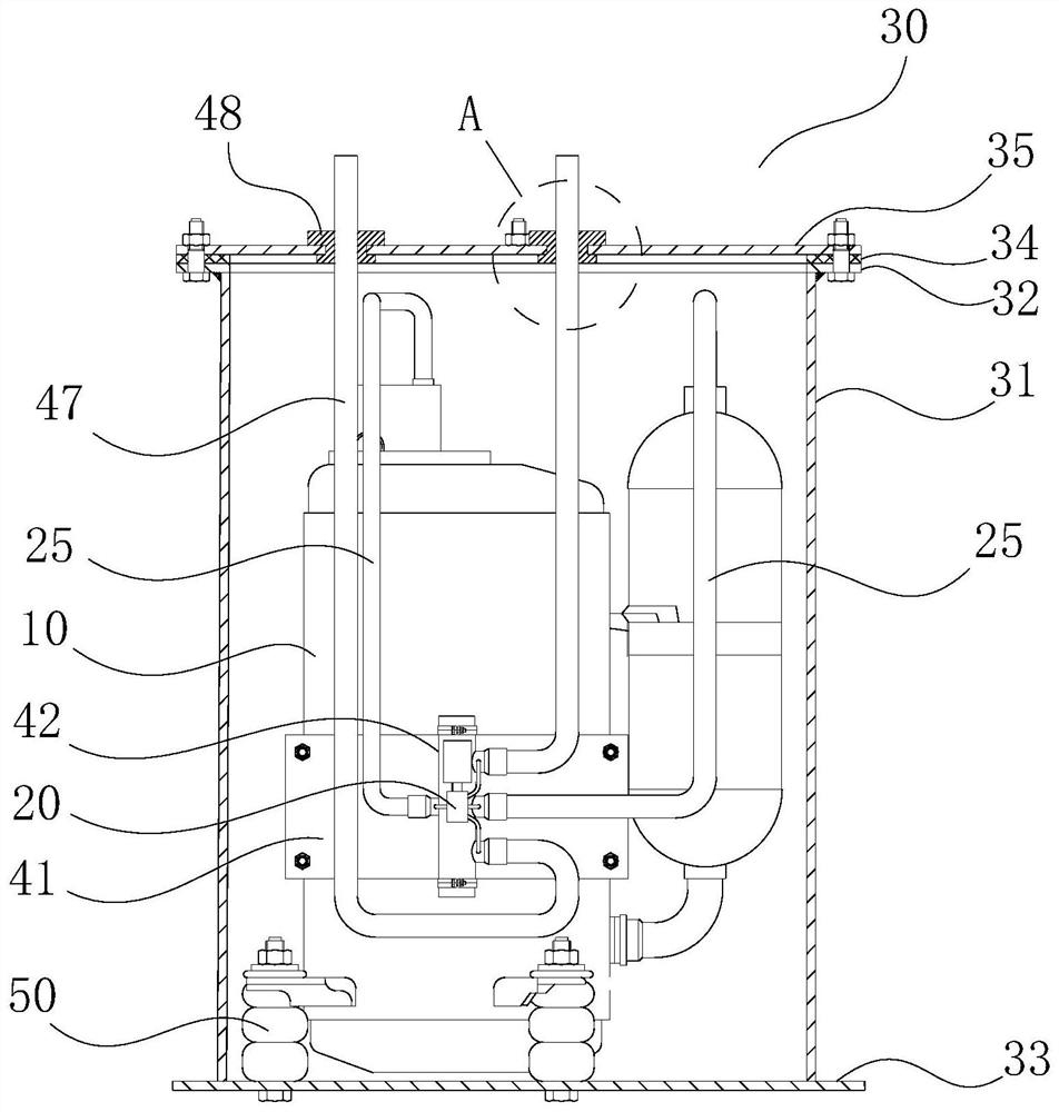 Vibration and noise reduction device and operation method thereof