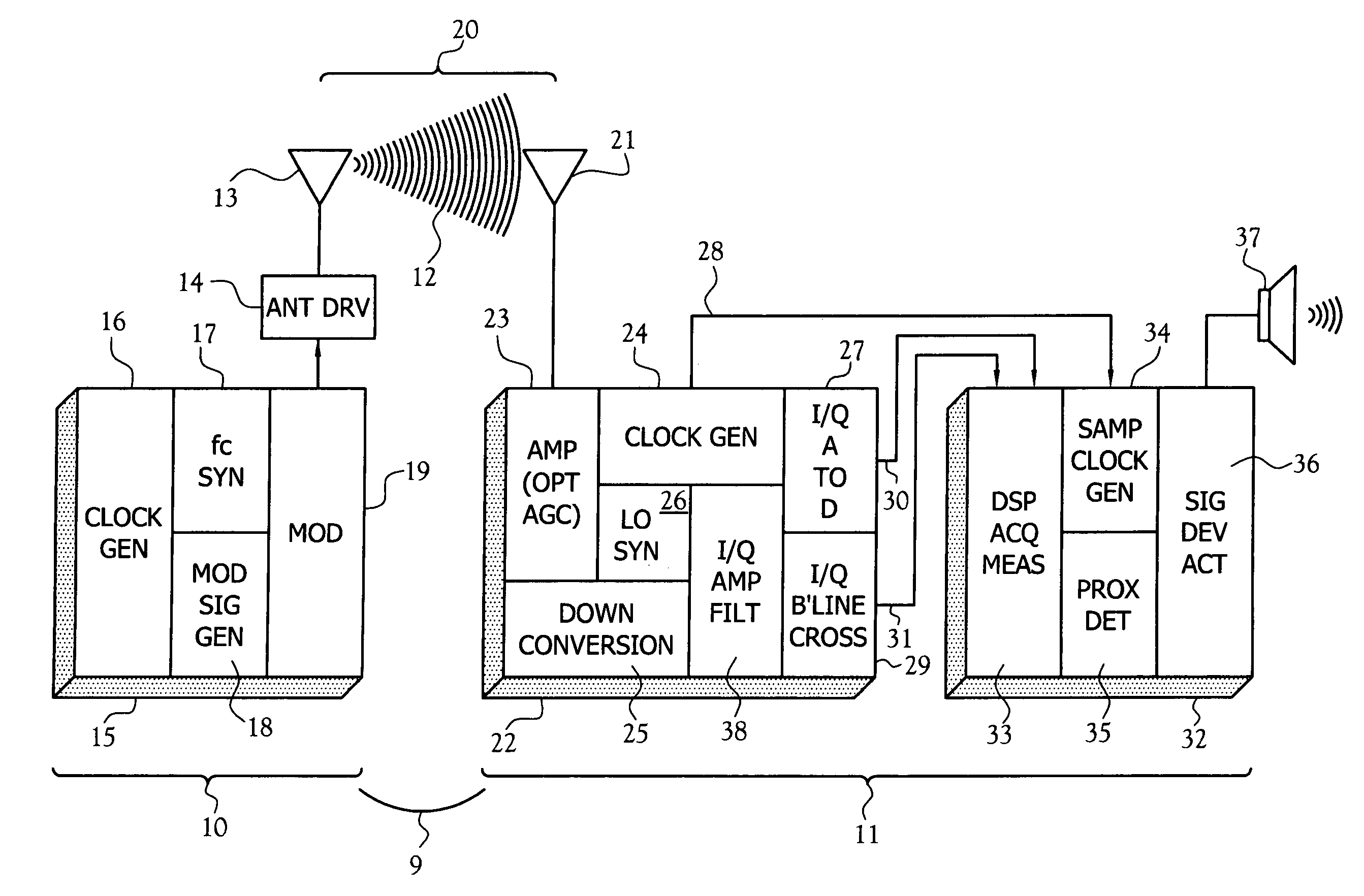 Wireless boundary proximity determining and animal containment