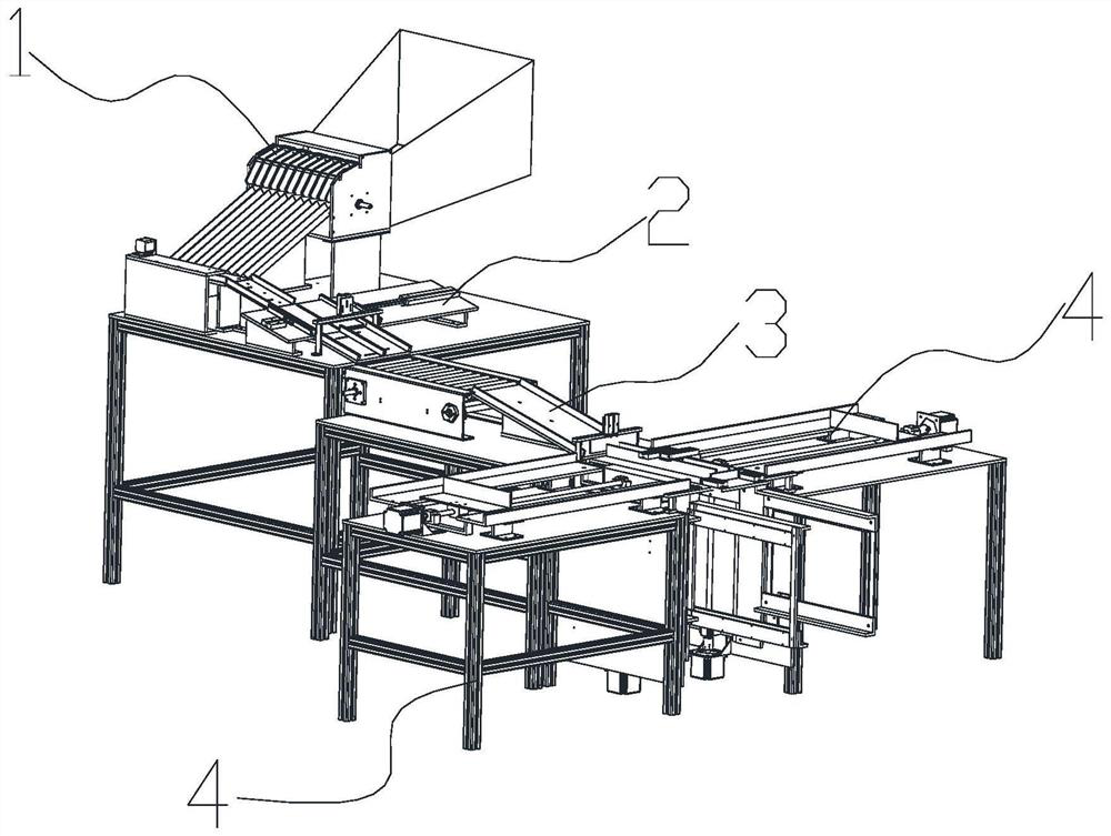 Battery case packing production line