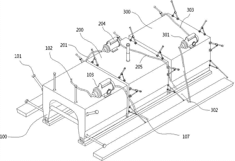 Tunnel lining concrete heat preserving and maintaining construction device