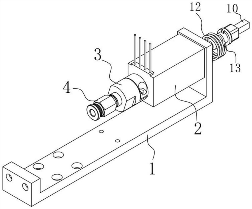 Quick-change sealed vacuum suction head structure design