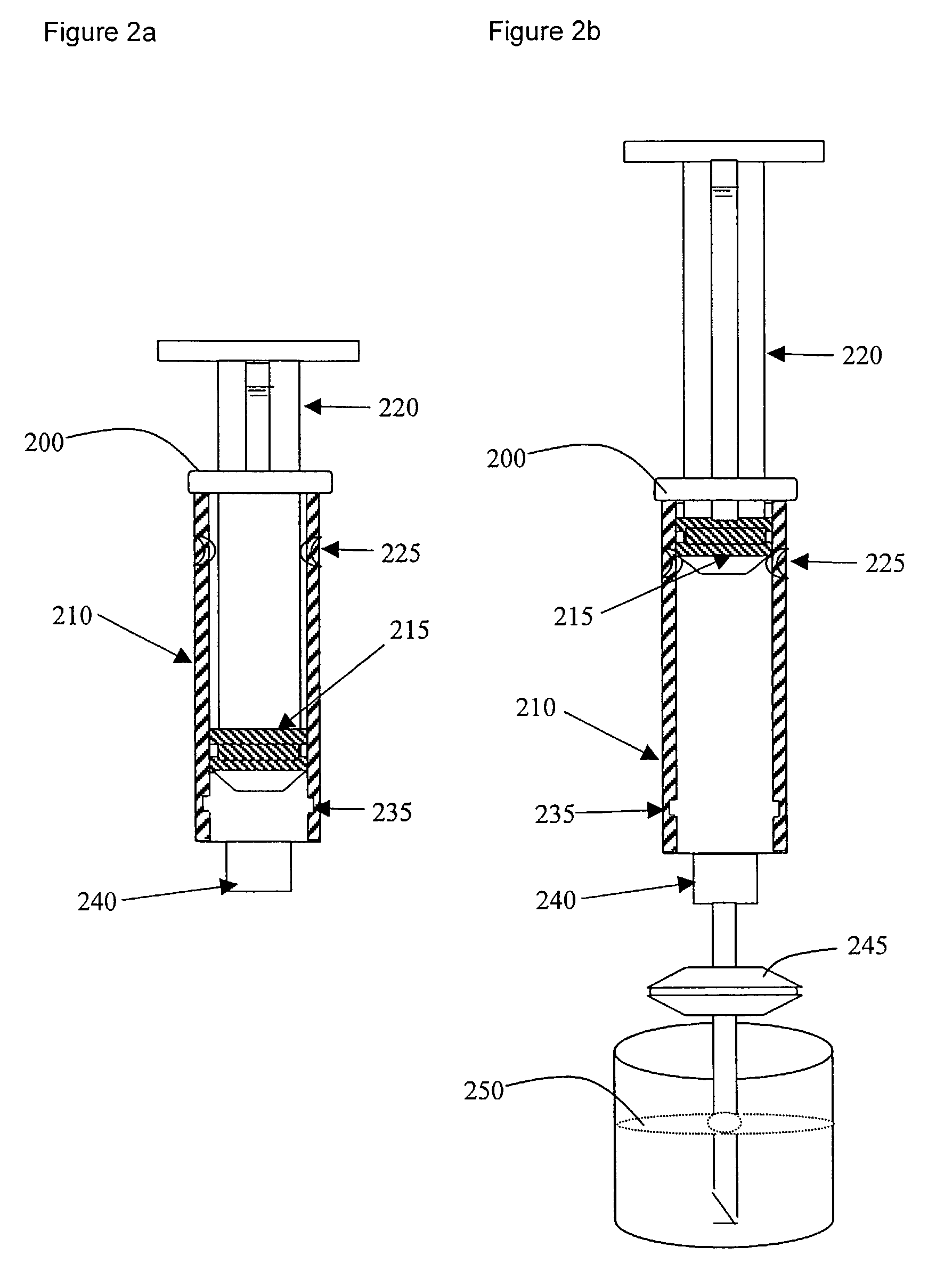 Syringe device with resistive ridges and methods of use