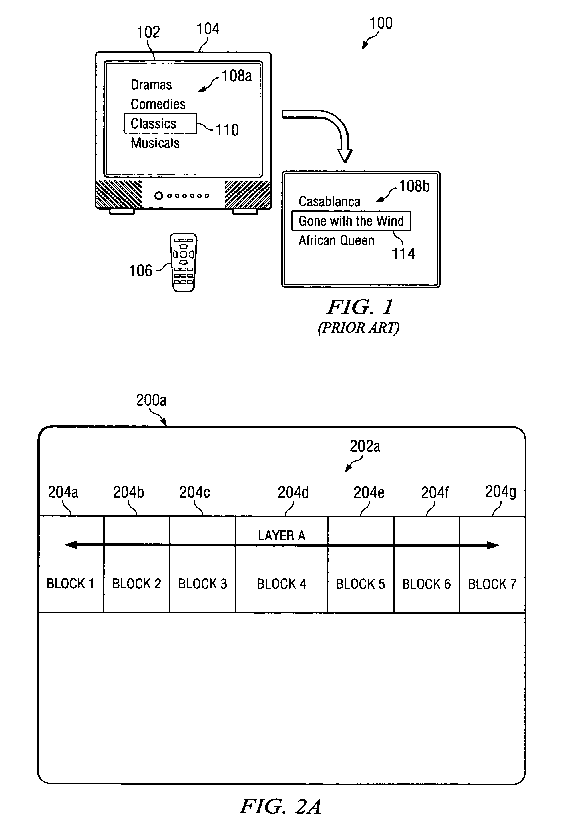 Method and apparatus for displaying layered user interface