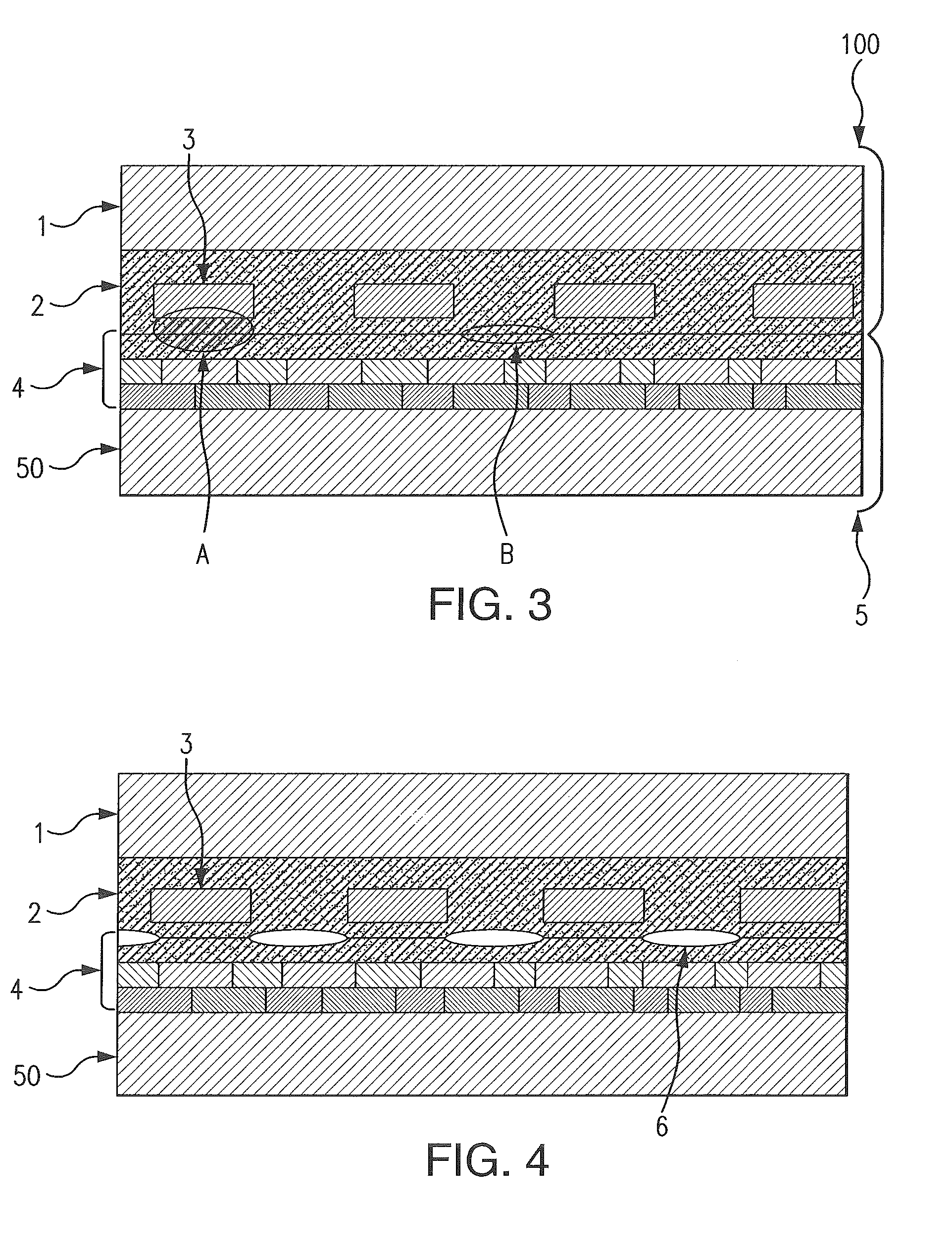 Temporary substrate, transfer method and production method