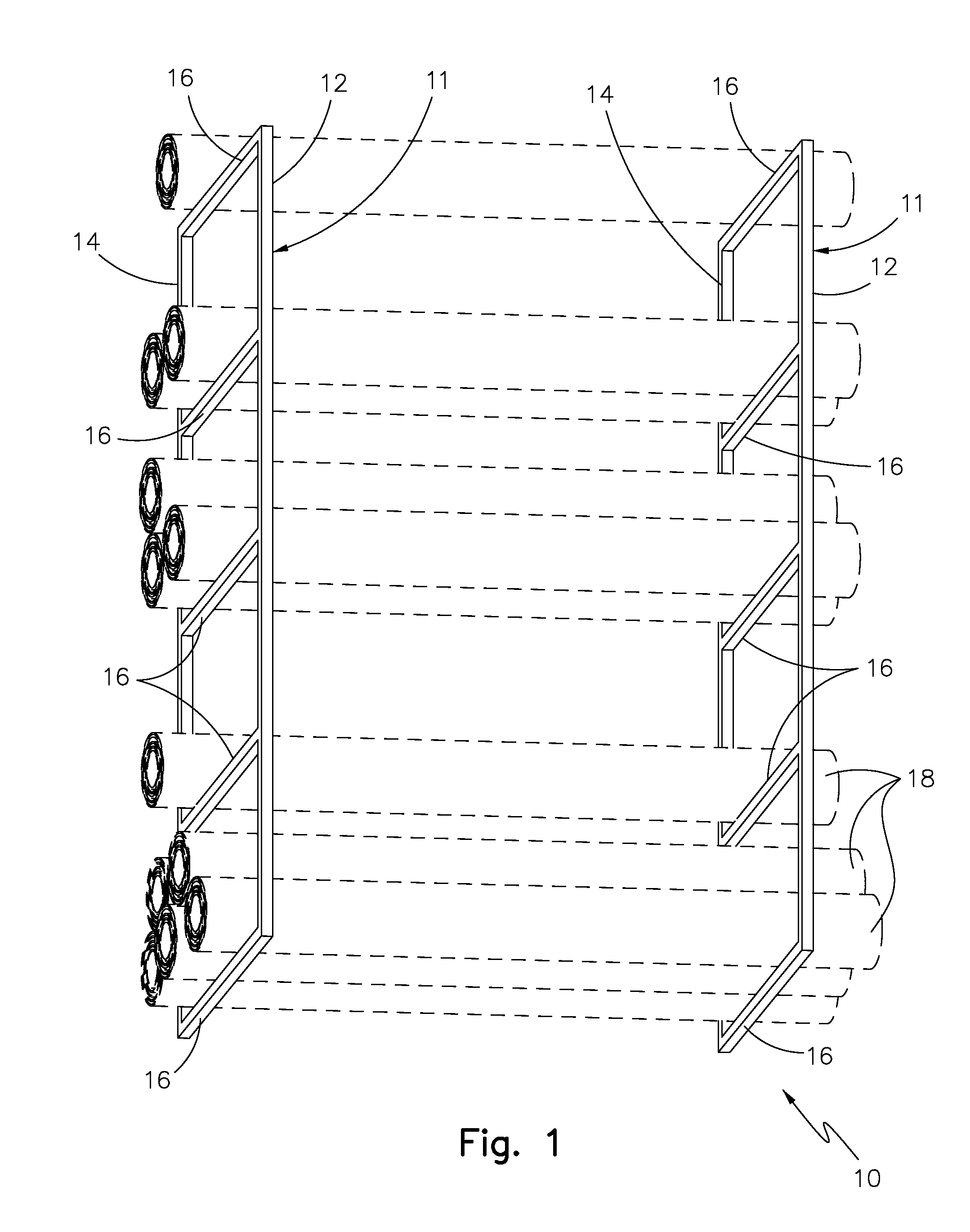 Angled Rolled Plan Rack