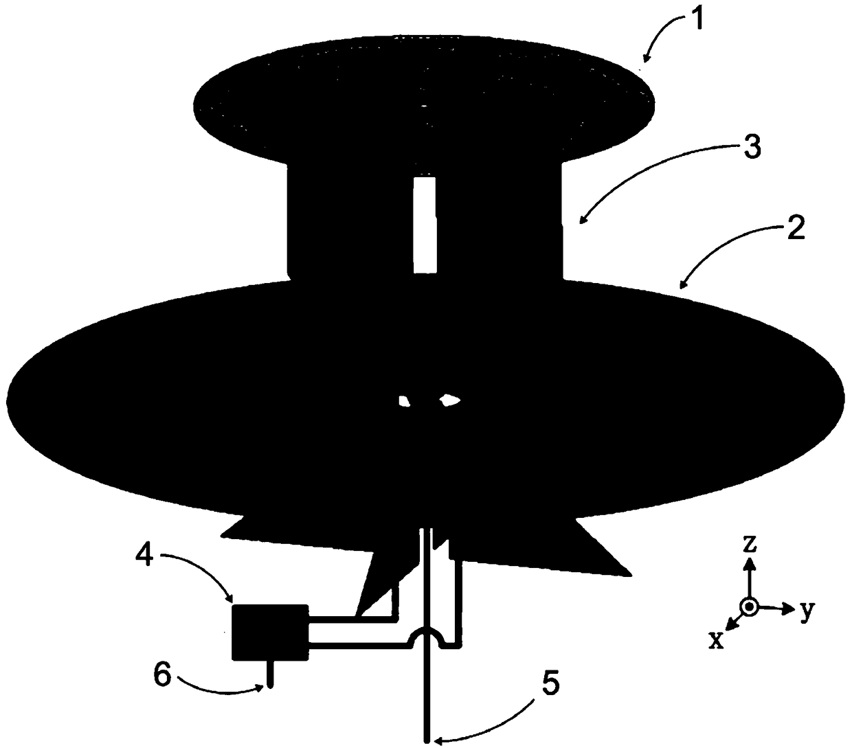 Omnidirectional double-wideband dual polarized antenna applied to indoor distribution system