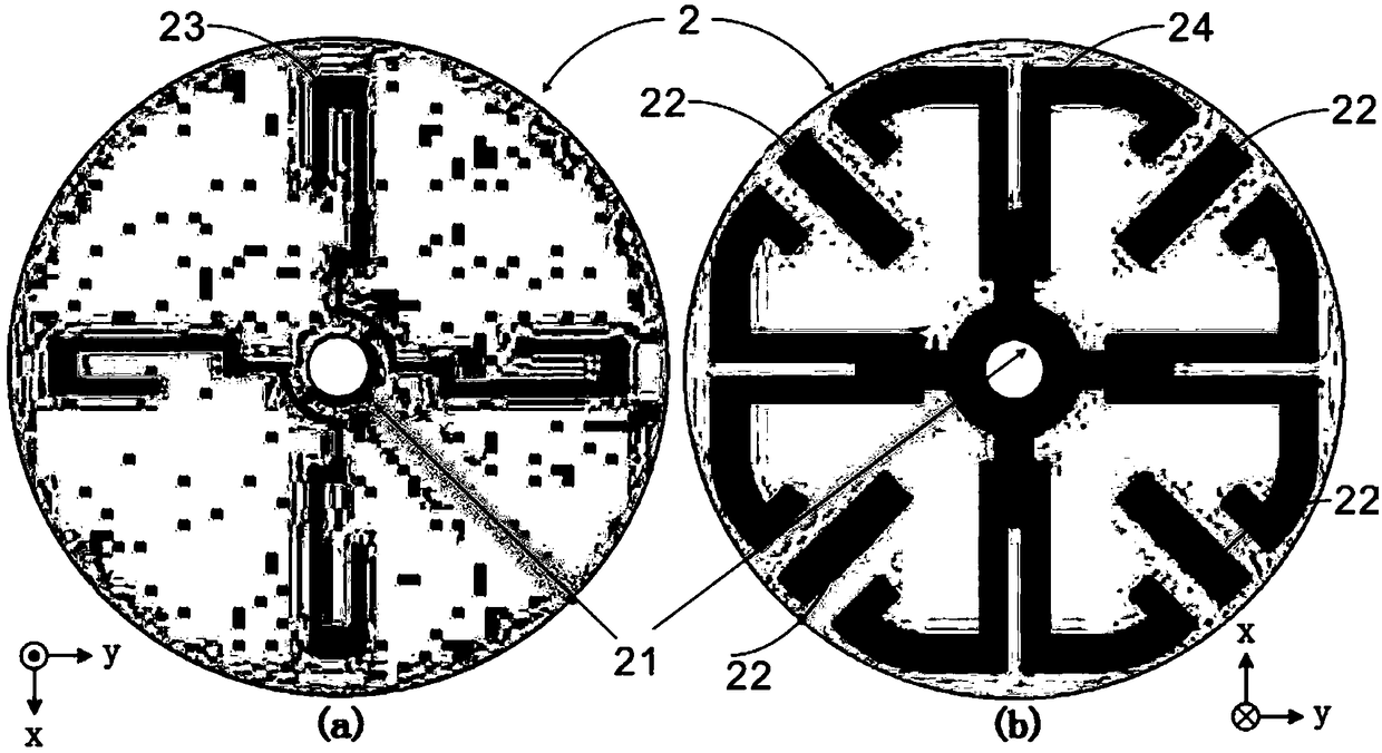 Omnidirectional double-wideband dual polarized antenna applied to indoor distribution system