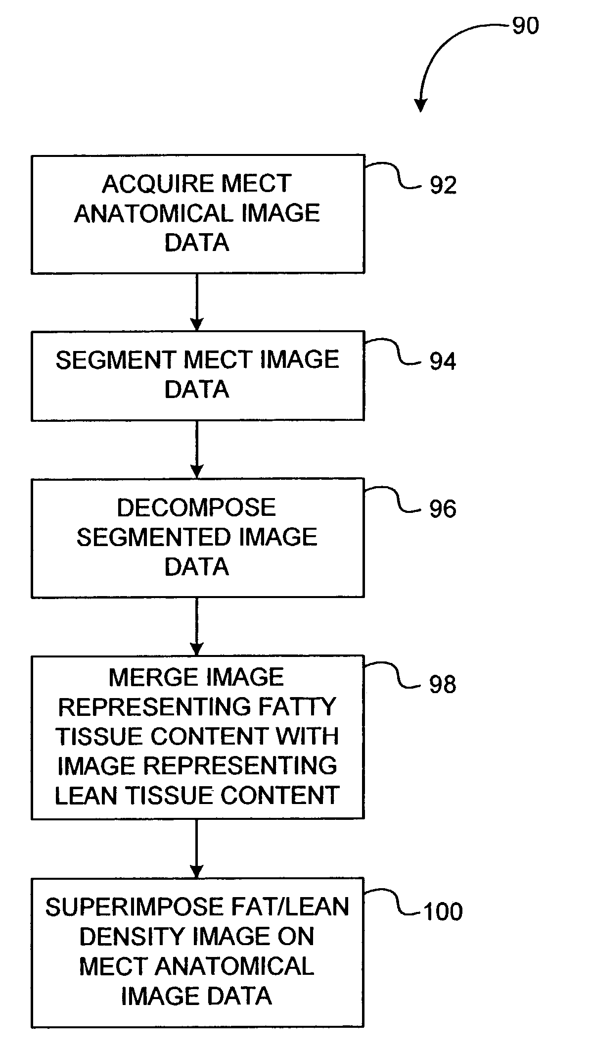 Method and apparatus for quantifying tissue fat content