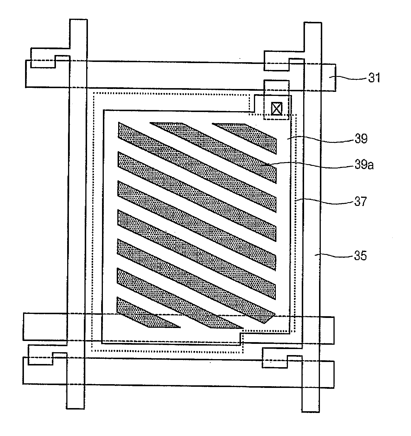 FFS mode liquid crystal display