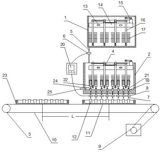 Automatic quantitative filling system for tissue culture solution