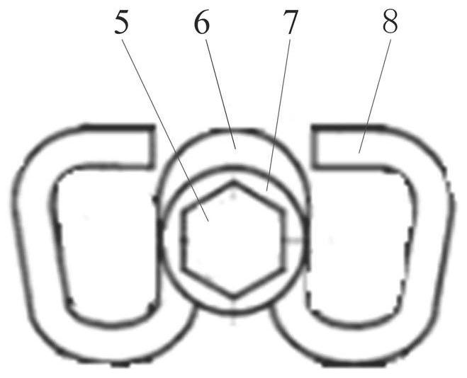 A method for detecting the seam separation of the spring tongue of a fastener