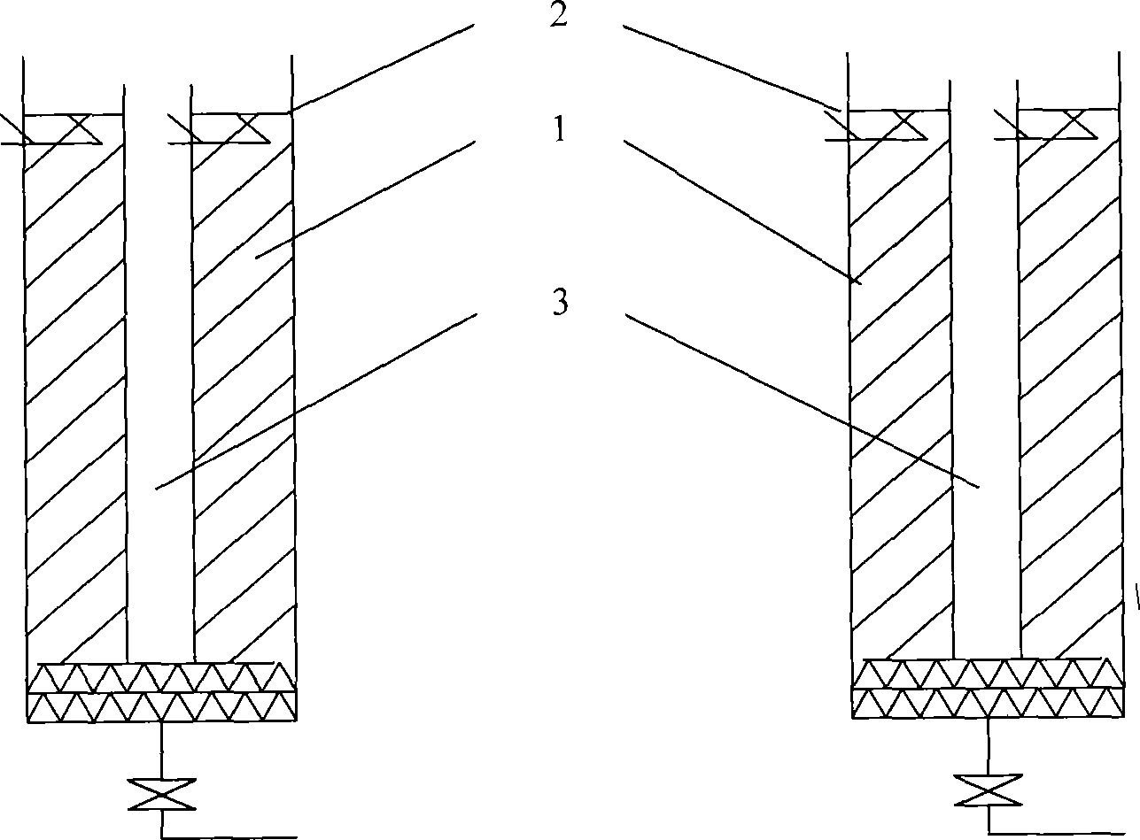 Method and special apparatus for refuse leachate disposal