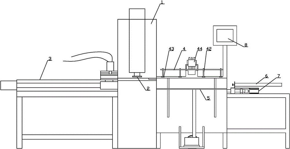 Stamping automatic feeding device and method