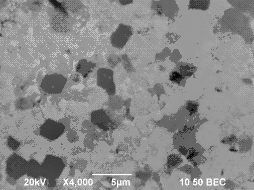 Preparation method for 0-3 compound multiple-ferrite ceramic of cobalt ferrite and lead lanthanum zironate titanate