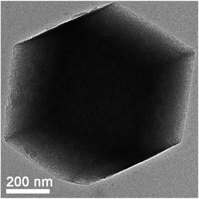 A kind of preparation method of n-doped carbon polyhedron catalyst supporting mn single atom